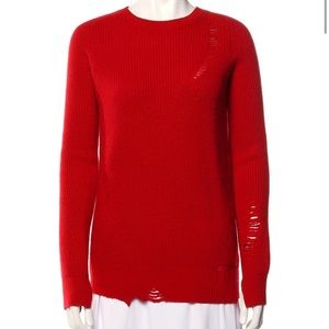 Helmut Lang Wool Crew neck Sweater